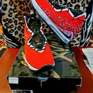 📣New! Lebron XVII📣 size 14 Red Black!👀 Collector!
